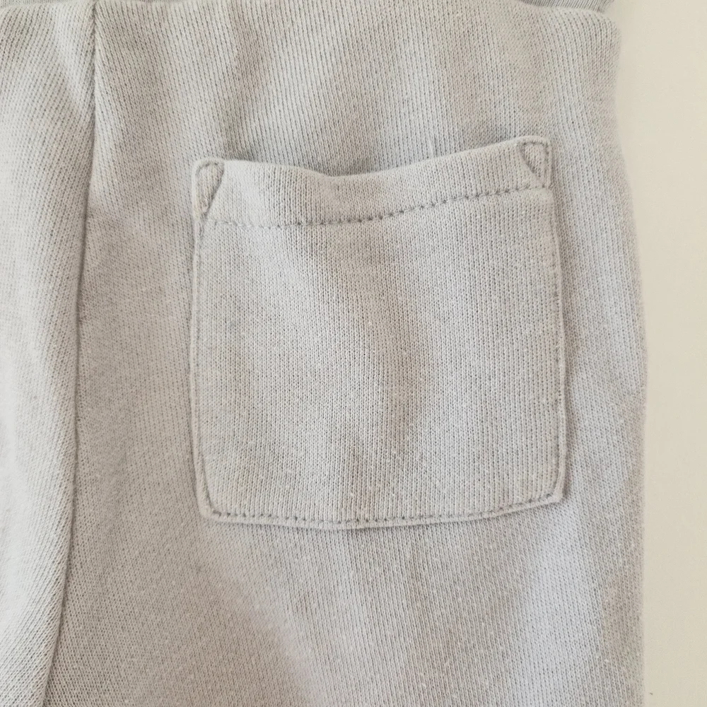 Andy & Evan 2t gray shorts with blue drawstring - Picture 2 of 6